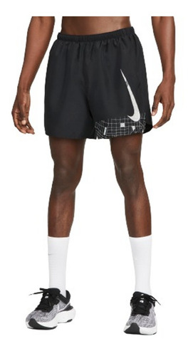 Shorts Nike Dri-fit Run Challenger Running Hombre Negro