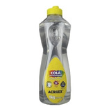 Cola Transparente Ideal P/ Slime Acrilex Lavável 1kg Escolar