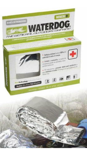 Manta Emergencia Termica Supervivencia Aluminizada Aluminio