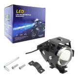 Foco Neblinero Led 20watt Para Moto Modelo U5 12-24volt