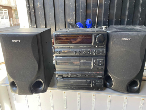 Equipo De Sonido Minicomponente Sony Solo Funciona El Radio