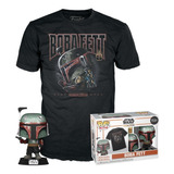 Funko Pop & Tee Mandalorian - Boba Fett #462 S