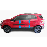 Baguetas Ford Ecosport 2014 / 2019 Molduras Laterales Negras