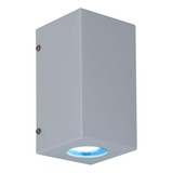 Aplique Pared Bidireccional Inoxidable Hierro P/2 Dicro Led