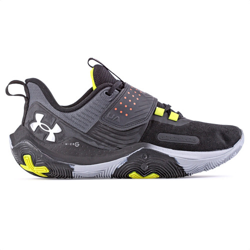 Tênis Preto Under Armour Buzzer Basquete - Masculino