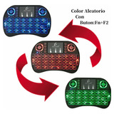 Mini Teclado Español Inalambrico, Recargable Luz Led Elegate