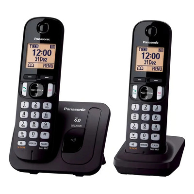 Pack De 2 Teléfonos Inalámbricos Panasonic Kx-tgc212meb | Envío gratis