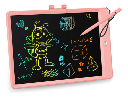 Tableta De Escritura Dibujo Reutilizable Niños Color Rosa