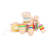 Kit De Juguetes Musicales De Madera Para Niños, Instrumento