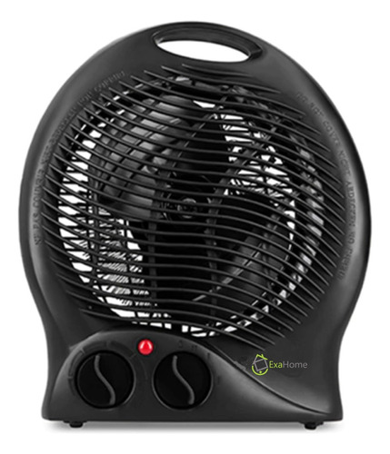 Caloventor Eléctrico Exahome Cv04 Cv04 Negro 220v 