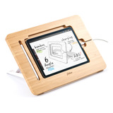 Eletiuo Soporte Para iPad De Dibujo De Madera De Bamb Mejora
