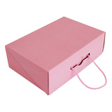 50 Mailbox Con Agujeta 30x20x9.5 Cm Caja Envíos Rosa Gr-1