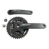 Plato Biela Shimano Altus M2000 Triplato 40/30/22 Mtb 9 Vel