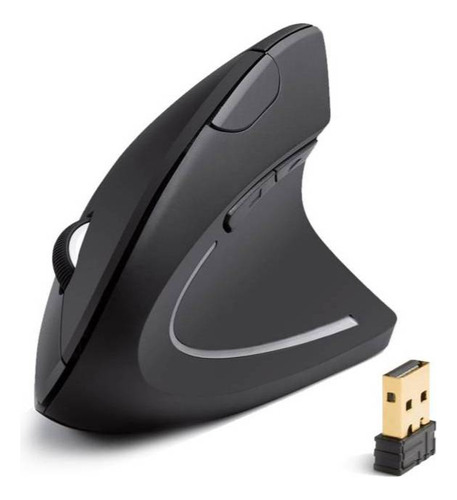 Mouse Ergonomico Vertical Inalambrico Iluminado Vm/ Comprapo