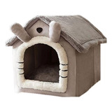 Cama Para Mascotas Cat Kennel, Bonita Cama Para Gatos, Gris,