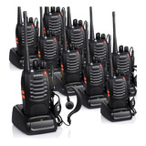 Kit X10 Handy Baofeng Canalero Radio Walkie Talkie Empresa C