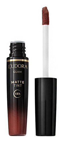 Eudora Glam Batom Líquido Matte Tint 4g - Castanho Divino