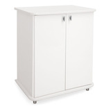 Mueble Para Microondas Con Puerta Noa Blanco