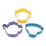 Juego Cortador Hora Del Té 3 Piezas Wilton 2308-0092