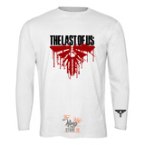 Polera Manga Larga, Luciernagas Logo, Sangre, The Last Of Us