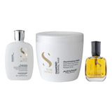 Shampo 250ml+ Mascarilla 500ml+ Cristal30ml Alfaparf Diamond