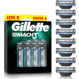 Gillette Mach3 Carga Aparelho Barbear - O Pacote Pode Variar