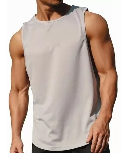 Playera Deportiva Musculosa Tank Top Gym Hombre