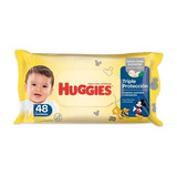 Toallitas Huggies Triple Proteccion Hipoalergenicas X 48 U