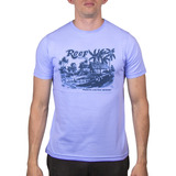 Remera Hombre Reef Padang Urbana Algodon Estampada 