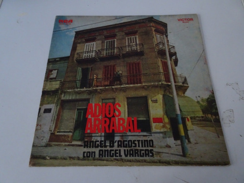 D'agostino - Vargas - Adios Arrabal - Vinilo Argentino