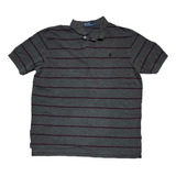 Playera Polo Ralph Lauren 2xl Lineas Geis Y Vino