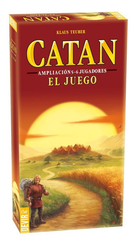 Catan: Ampliación 5-6 Jugadores Juego De Mesa Devir 45000374