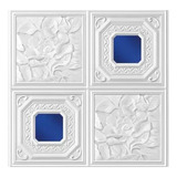 Lamina 3d Panel Decorativo Punto Azul