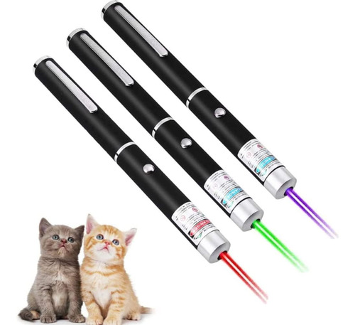 Wnzqk 3 Unidades De Puntero Laser Para Gatos, Perros Y Masco