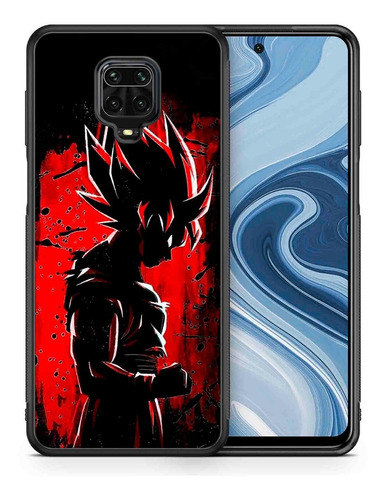 Funda Xiaomi Redmi Dbz Goku Art Tpu Uso Rudo