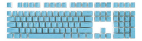 Teclado Mecánico Pudding Keyboard Hat Box Double Skin Mil