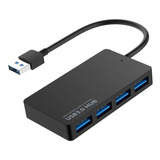 Hub 4 Puertos Usb 3.0 5gbps Mac - Win- Linux - Premium