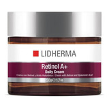 Retinol A+ Daily Cream 50g Con Ácido Hialurónico Lidherma