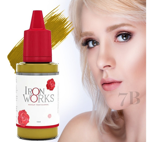 Pigmentos Iron Works 15ml - Micropigmentação - Várias Cores