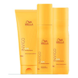 Kit Wella Invigo Sun Shampoo + Condicionador + Leave-in