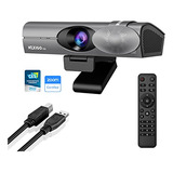 Nexigo Iris 4k Ai Webcam Con 1/1.8 Sony_sensor A Bordo Memor