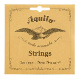 Aquila Aq-42 Banjo Ukulele Strings, New Nylgut, High G, Set