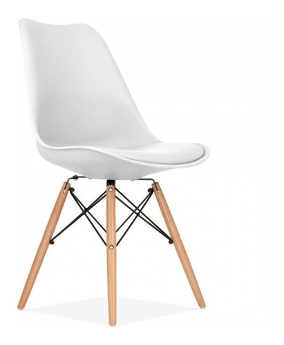 Silla Eames Tulip Asiento Acolchado