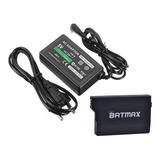 Carregador Bivolt Compatível + Bateria Para Psp 2000 E 3000