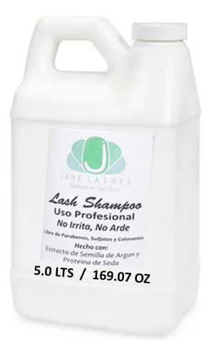 Lash Shampoo Refil 5.0 Litros Limpiador De Pestañas