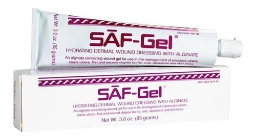 Saf Gel 85g Convatec - Pomada Para Escaras E Queimaduras