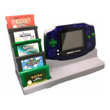 Soporte Para Nintendo Gameboy Advance Y 5 Juegos Gba
