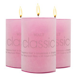 Pack X10 Velas Aromáticas Relajación Grande Cilindro Color