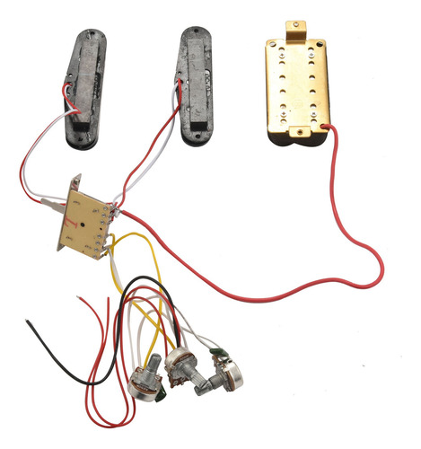 2 Arneses De Cableado Para Pastillas De Guitarra Eléctrica,