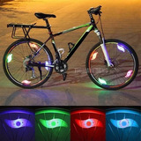 Luces Accesorio Para Bicicleta Multicolor Llanta 4 Colores